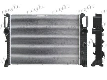 FRIGAIR 0106.3098 Engine radiator Aluminium, Plastic, 635 x 455 x 32 mm