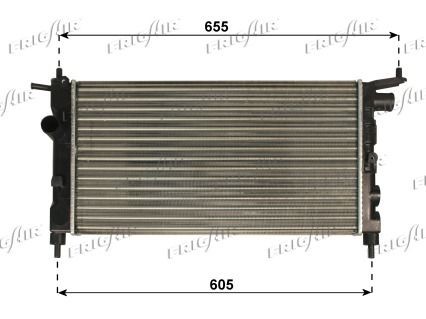 Great value for money - FRIGAIR Engine radiator 0107.3010