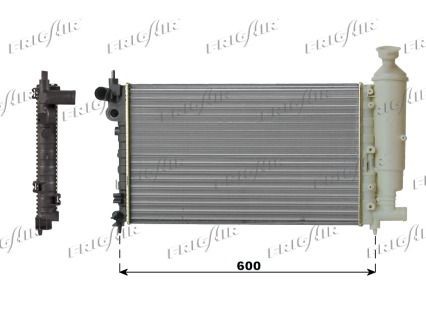 2107.0067 FRIGAIR 0108.2068 Engine radiator 1301.V6