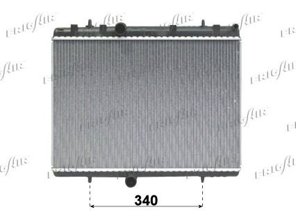 2107.0075 FRIGAIR 0108.3075 Engine radiator 1333-16