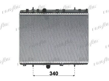 2107.0081 FRIGAIR 0108.3081 Engine radiator 1330 N7