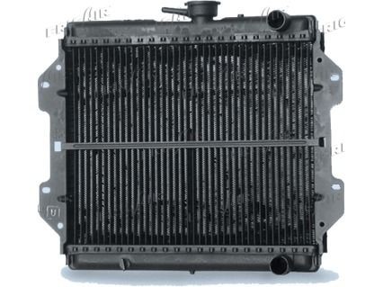 FRIGAIR 0114.2001 Engine radiator Plastic, Copper, 299 x 383 x 22 mm