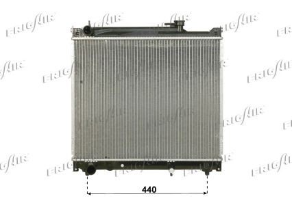 FRIGAIR 0114.3033 Engine radiator Aluminium, Plastic, 425 x 526 x 27 mm