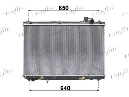 2157.0084 FRIGAIR 0115.3084 Engine radiator 16400 20140