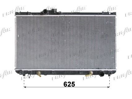 FRIGAIR 0115.3123 Engine radiator Aluminium, Plastic, 370 x 715 x 26 mm