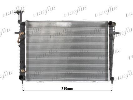 FRIGAIR 0128.3085 Engine radiator Aluminium, Plastic, 640 x 460 x 20 mm