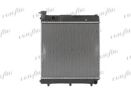 FRIGAIR 0206.2074 Engine radiator Plastic, Copper, 475 x 510 x 34 mm