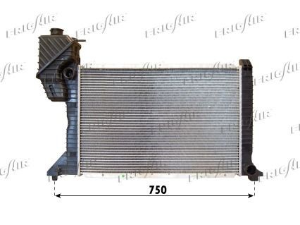 FRIGAIR 0206.2082 Engine radiator Plastic, Aluminium, 570 x 410 x 32 mm