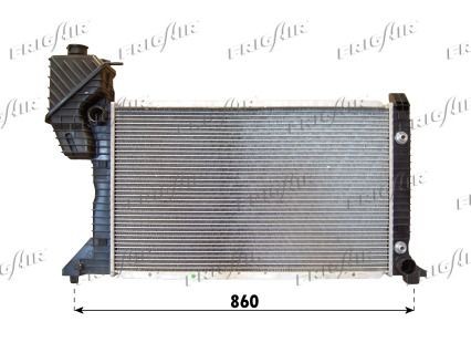 FRIGAIR 0206.2084 Engine radiator Aluminium, Plastic, 680 x 410 x 42 mm
