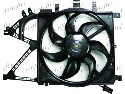 Great value for money - FRIGAIR Fan, radiator 0507.1774