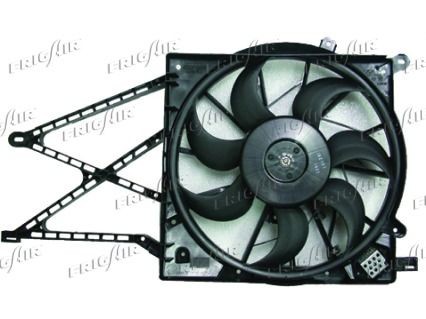 Original FRIGAIR 5507.1776 Cooling fan assembly 0507.1776 for OPEL ASTRA
