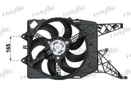 Great value for money - FRIGAIR Fan, radiator 0507.2011