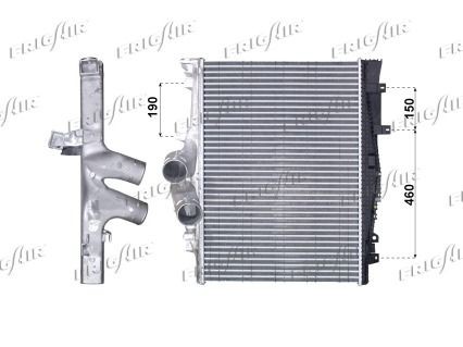 FRIGAIR 0706.3009 Ladeluftkühler für MERCEDES-BENZ ATEGO LKW in Original Qualität