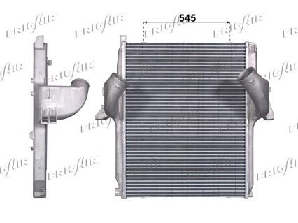 6114.0010 FRIGAIR Aluminium, Netzmaße: 750 x 980 x 68 mm Ladeluftkühler 0706.3010 kaufen