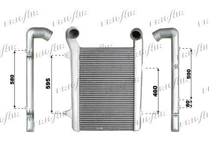 FRIGAIR 0738.3001 Ladeluftkühler für DAF 95 XF LKW in Original Qualität