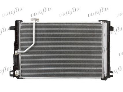 FRIGAIR 0806.2083 Air conditioning condenser 645 x 415 x 16 mm, R 134a