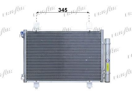 FRIGAIR 0814.2009 Air conditioning condenser 480 x 320 x 16 mm, R 134a