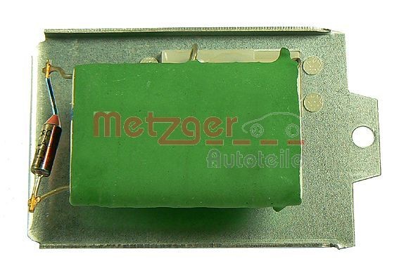 METZGER Blower motor resistor 0917002 Audi 80 2020
