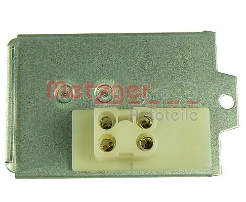 METZGER Blower resistor 0917002