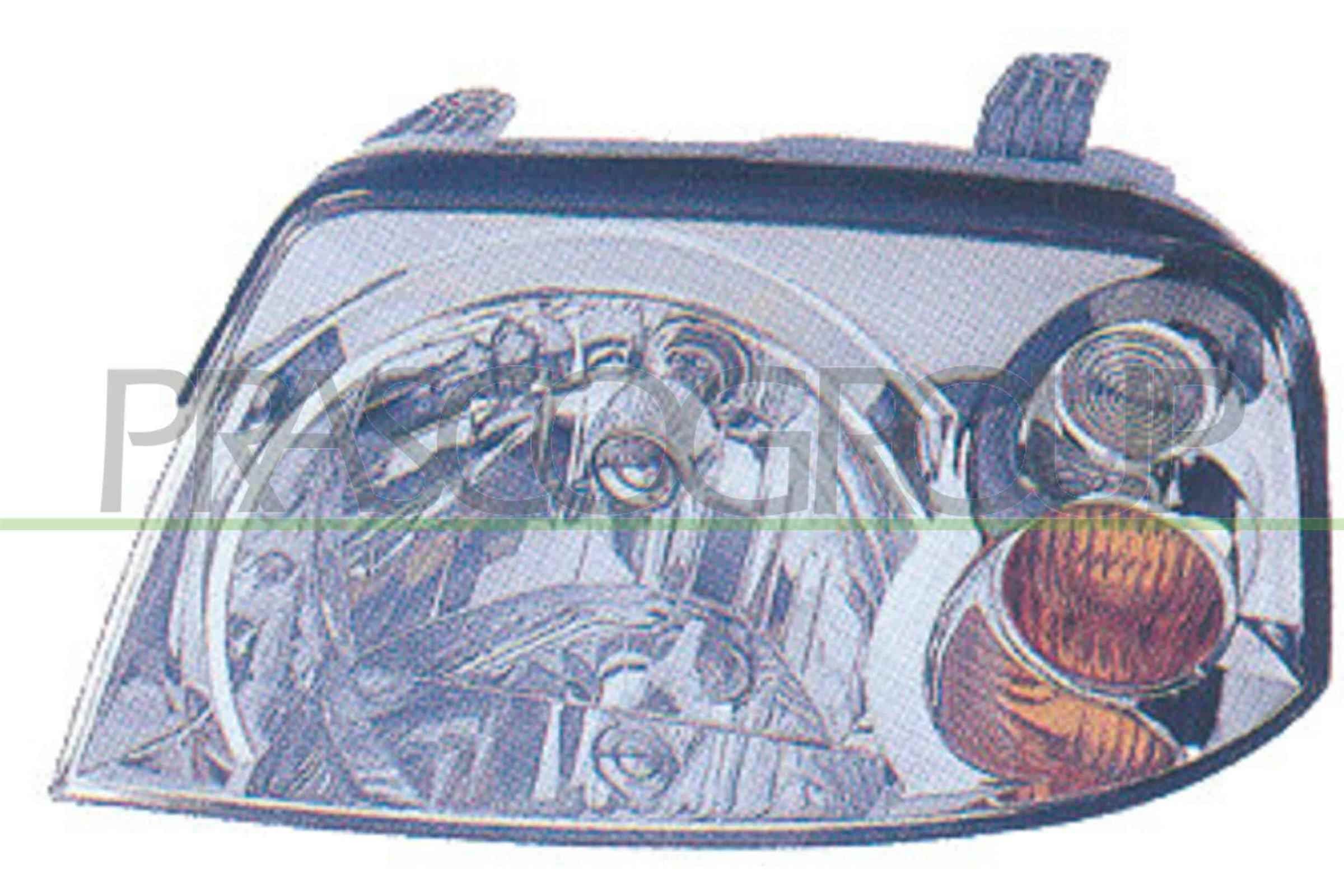 PRASCO HN3244804 Headlight Left, H4, without motor for headlamp levelling