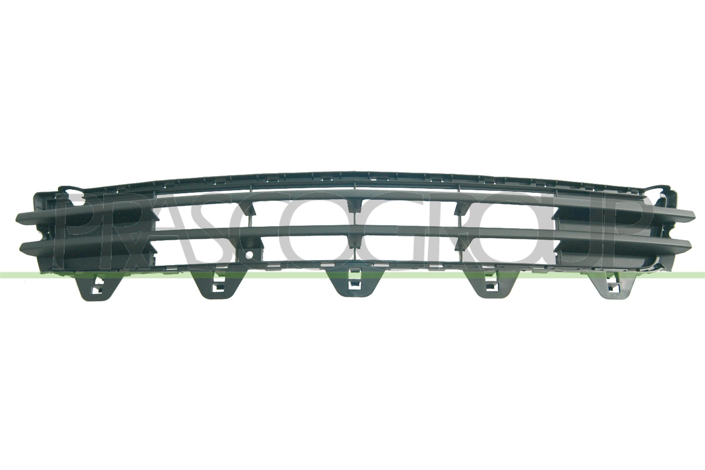 PRASCO OP3502120 Bumper grill Fitting Position: Centre, Front Vauxhall in original quality