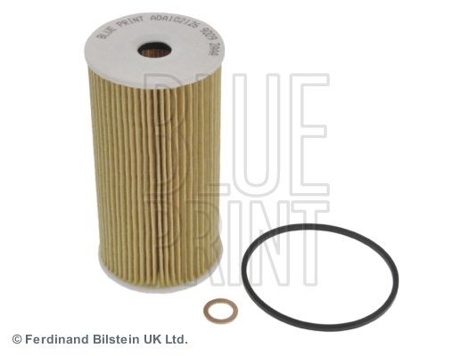 BLUE PRINT ADA102126 Oil filter with seal ring, Filter Insert