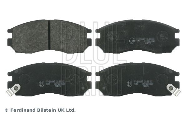 21647 BLUE PRINT Front Axle, with acoustic wear warning Width: 52mm, Thickness 1: 16mm Brake pads ADC44242 buy