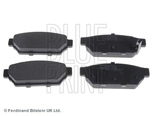 BLUE PRINT ADC44244 Brake pad set Rear Axle, with acoustic wear warning