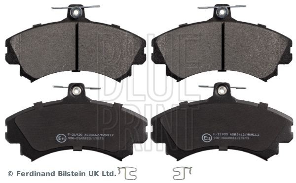 ADC44251 BLUE PRINT Brake pad set VOLVO Front Axle, with acoustic wear warning