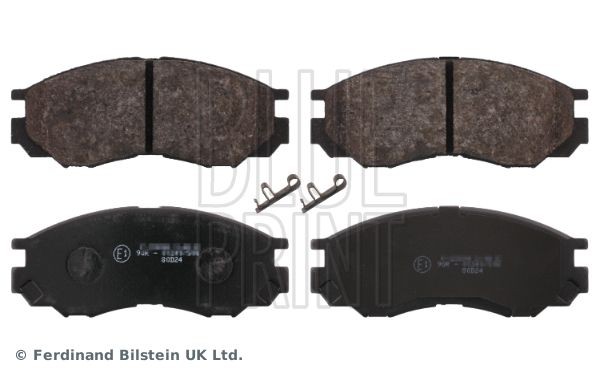 23290 BLUE PRINT Front Axle, with acoustic wear warning Width: 55mm, Thickness 1: 16,5, 15,7mm Brake pads ADC44257 buy