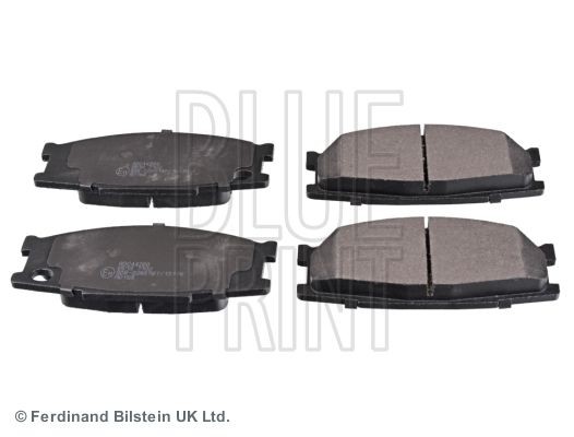 BLUE PRINT Front Axle, excl. wear warning contact, with anti-squeak plate Width: 53mm, Thickness 1: 17mm Brake pads ADC44260 buy