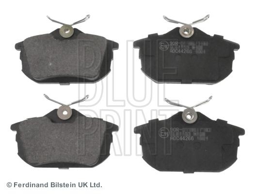 21861 BLUE PRINT Rear Axle, with anti-squeak plate Width: 47mm, Thickness 1: 14,9mm Brake pads ADC44266 buy