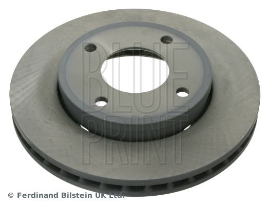 BLUE PRINT ADC443102 Brake disc Front Axle, 256x25mm, 4x114,3, internally vented, Coated