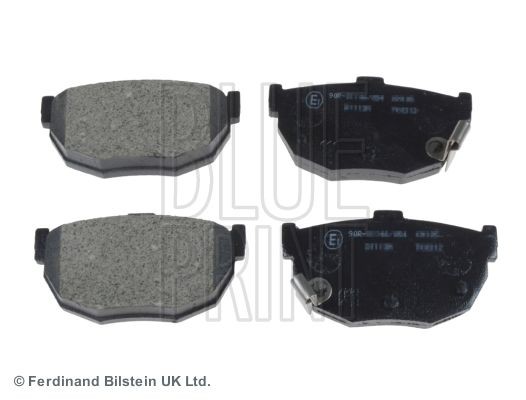 BLUE PRINT Rear Axle, with acoustic wear warning Width: 47mm, Thickness 1: 14mm Brake pads ADG04222 buy