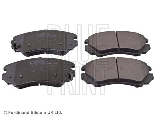 BLUE PRINT ADG04263 Brake pad set Front Axle, with acoustic wear warning