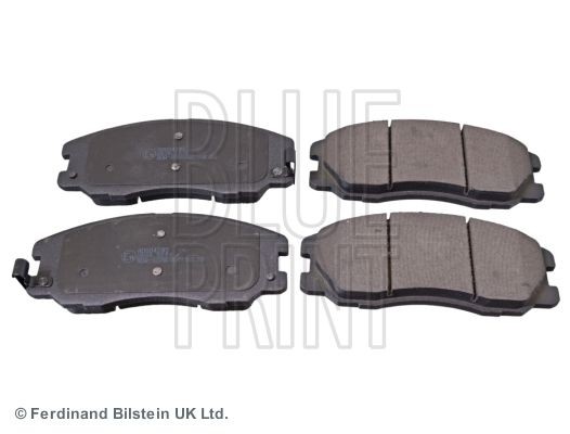 BLUE PRINT ADG04285 Brake pad set Front Axle, with acoustic wear warning