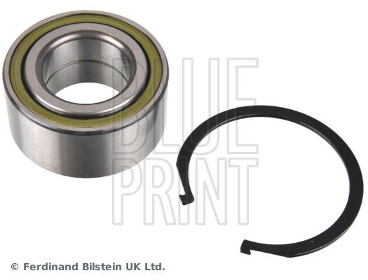 BLUE PRINT ADG08220 Wheel bearing kit Front Axle Left, Front Axle Right, with retaining ring, 74 mm, Angular Ball Bearing