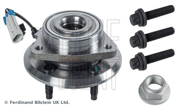 BLUE PRINT Front Axle Left, Front Axle Right, Wheel Bearing integrated into wheel hub, with fastening material, with integrated ABS sensor, with wheel hub, 91 mm, Angular Ball Bearing Inner Diameter: 30mm Wheel hub bearing ADG08257 buy