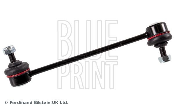 BLUE PRINT ADG085138 Anti-roll bar link Front Axle Right, 216mm, M10 x 1,25 , with self-locking nut, Steel , black
