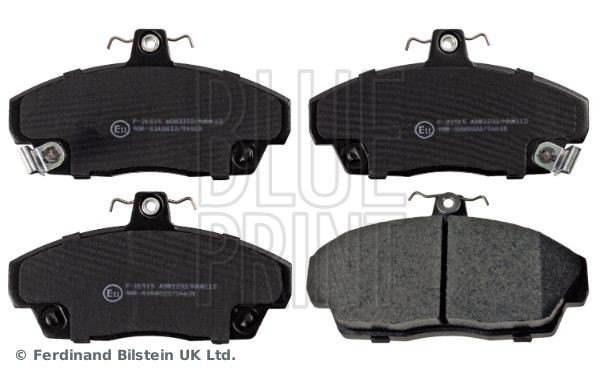 BLUE PRINT ADH24260 Brake pad set Front Axle, with acoustic wear warning
