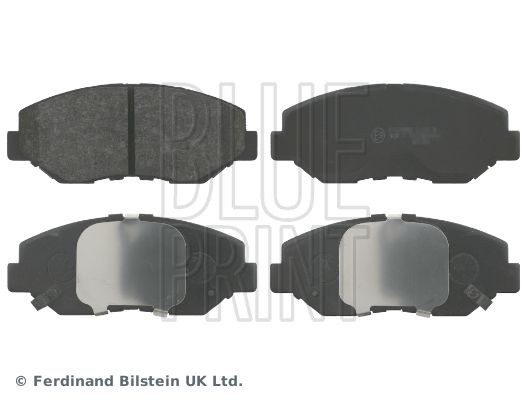 BLUE PRINT ADH24265 Brake pad set Front Axle, with acoustic wear warning, with anti-squeak plate