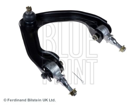 Trailing arm BLUE PRINT with bearing(s), Front Axle Left, Upper, Control Arm, Sheet Steel - ADH28634