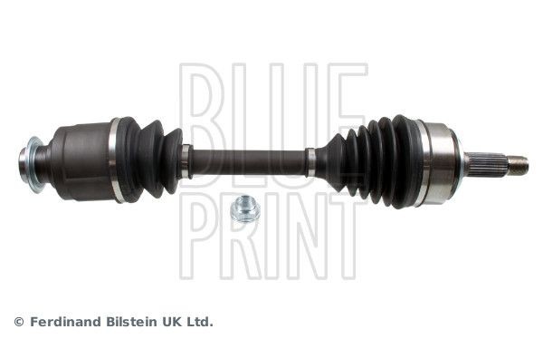 BLUE PRINT Front Axle Right, with axle nut, with nut External Toothing wheel side: 28 Driveshaft ADH289502 buy