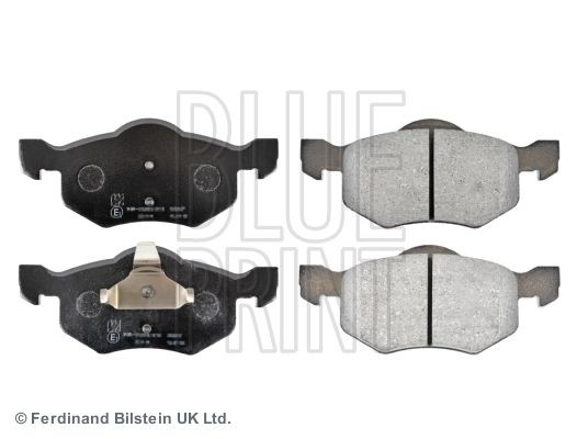 D843-7719 BLUE PRINT Front Axle, excl. wear warning contact, with anti-squeak plate Width: 67mm, Thickness 1: 19mm Brake pads ADM54273 buy