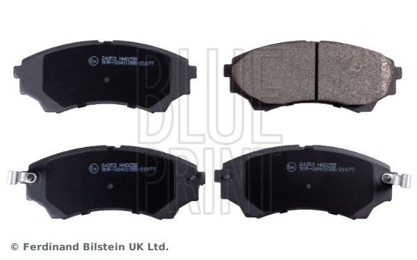 BLUE PRINT ADM54286 Brake pad set Front Axle, with acoustic wear warning