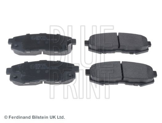 BLUE PRINT ADM54292 Brake pad set Rear Axle, with acoustic wear warning, with anti-squeak plate