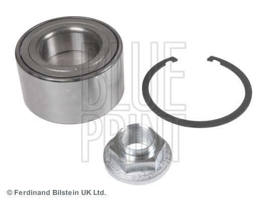 BLUE PRINT ADM58233C Wheel bearing kit Front Axle Left, Front Axle Right, with axle nut, with retaining ring, 84 mm, Angular Ball Bearing