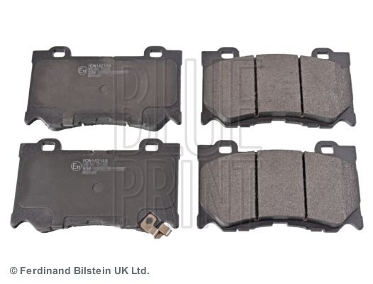 BLUE PRINT ADN142148 Brake pad set Front Axle, with acoustic wear warning
