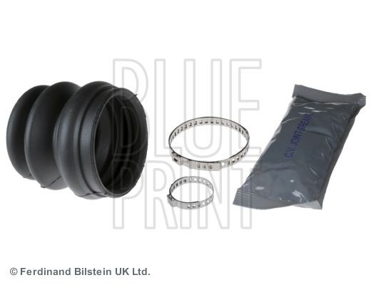 BLUE PRINT ADN18127 Bellow Set, drive shaft Front Axle, transmission sided, Rubber, with grease, with clamps