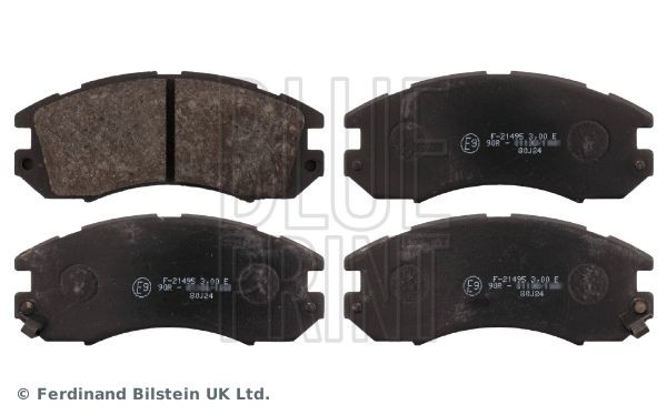BLUE PRINT ADS74206 Brake pad set Front Axle, with acoustic wear warning